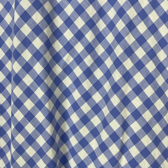 Alfred Dunhill Men's 16 Shirt – Blue White Gingham French Cuff Old Money Preppy‎ - Picture 4 of 9